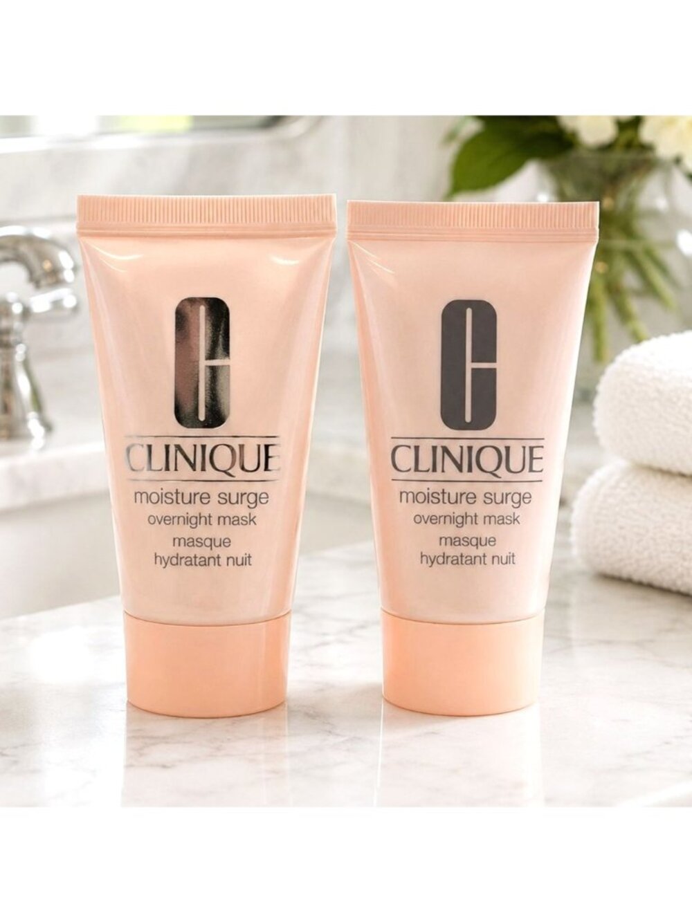 Clinique Moisture Surge Overnight Mask (2 x 30ml/1oz) - New Without Box